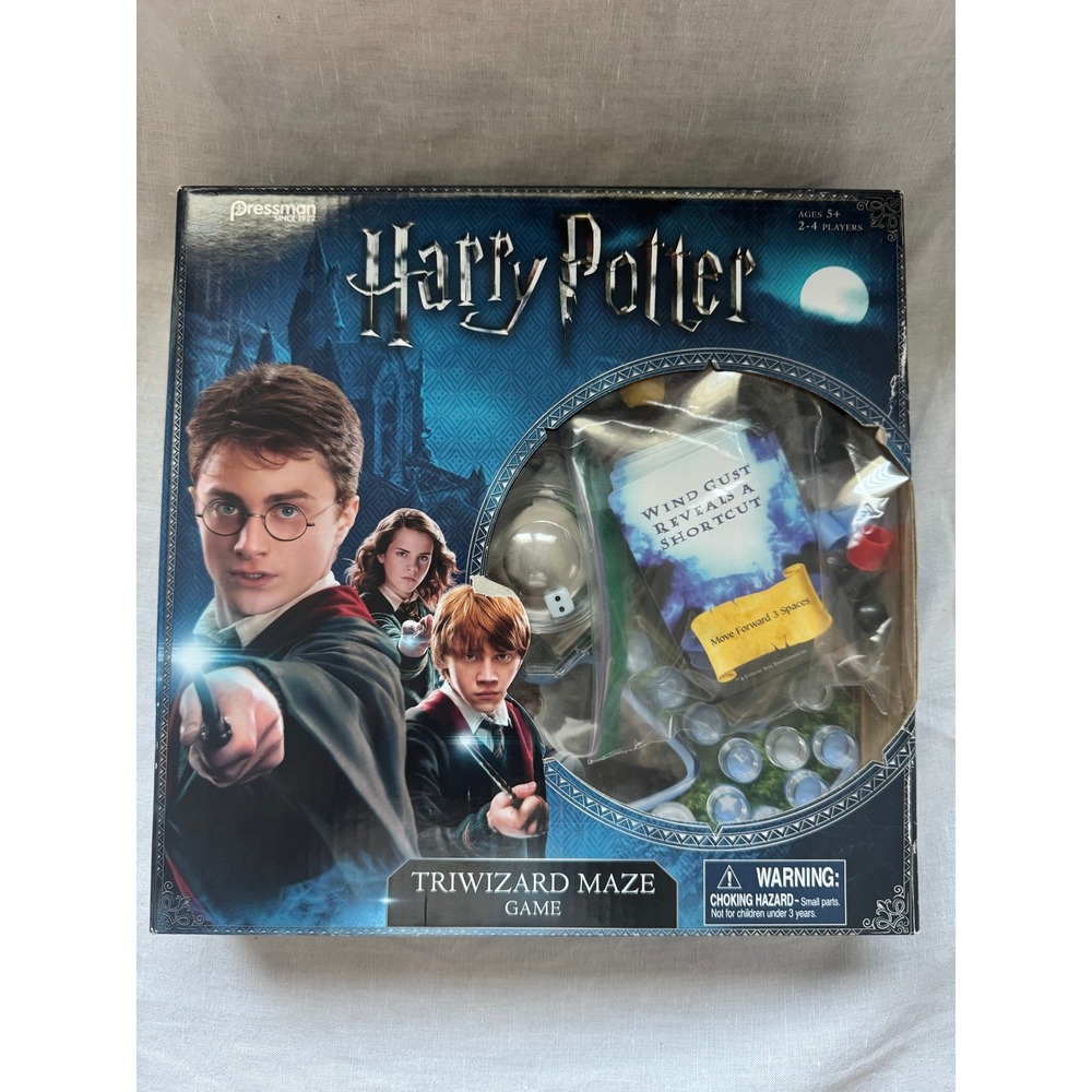 Pressman Harry Potter Triwizard Maze Game Ages 5+ 2-4 Players‎
